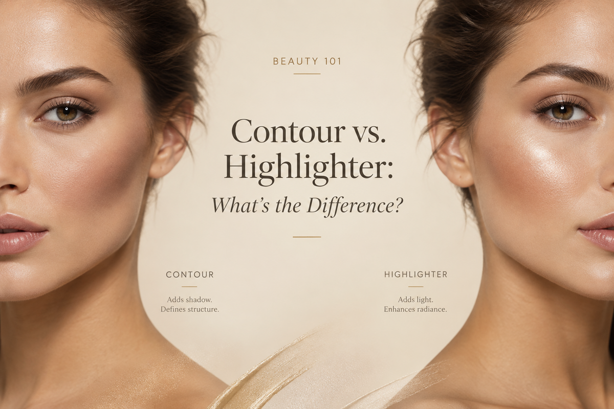 Contour vs. Highlighter: What's the Difference?