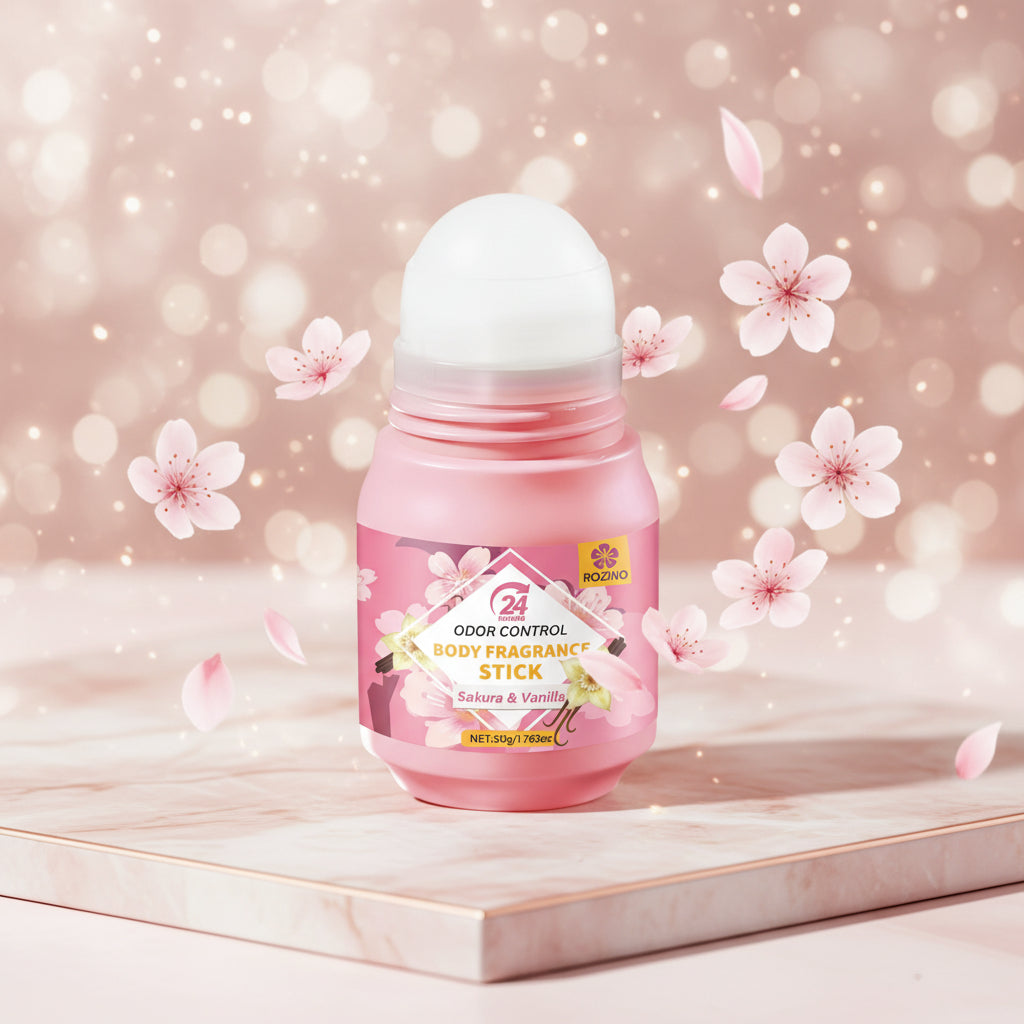 50g fragranced roll-on deodorant for everyday personal care.