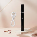 Electric eyelash curler and eyebrow trimmer in one beauty tool